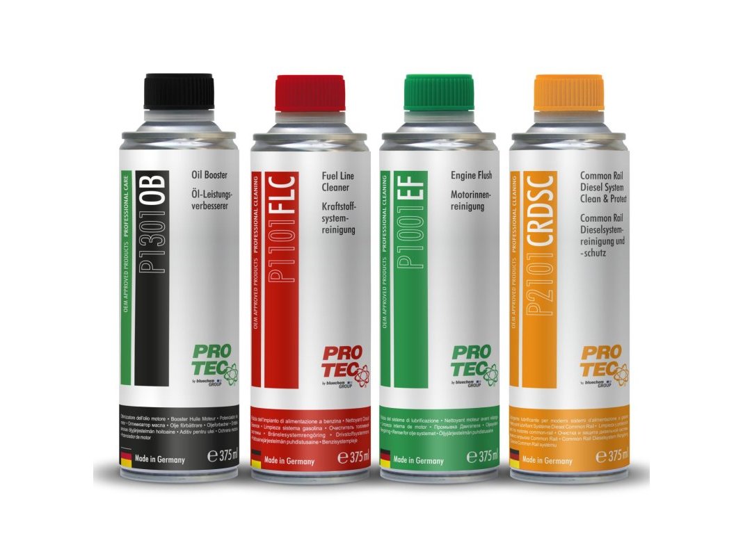 PRO-TEC Oil Booster, Fuel Line Cleaner, Engine Flush en Common Rail Diesel System Clean & Protect
