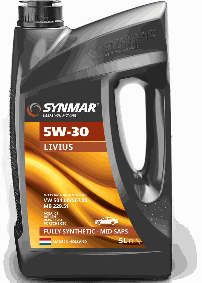 Synmar Livius 5W-30, 5 liter